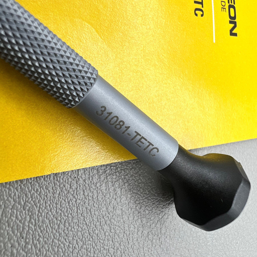 Swiss Bergeon 31081-TETC Screwdriver with Blade To Turn ETACHRON Pitons