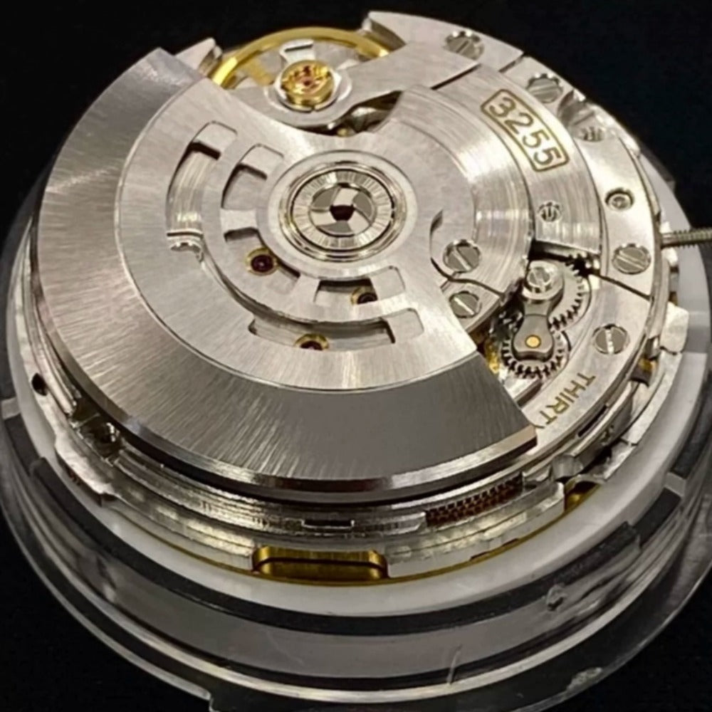 China Made 3255 Automatic Mechanical Movement Double Calendar Wide Disk