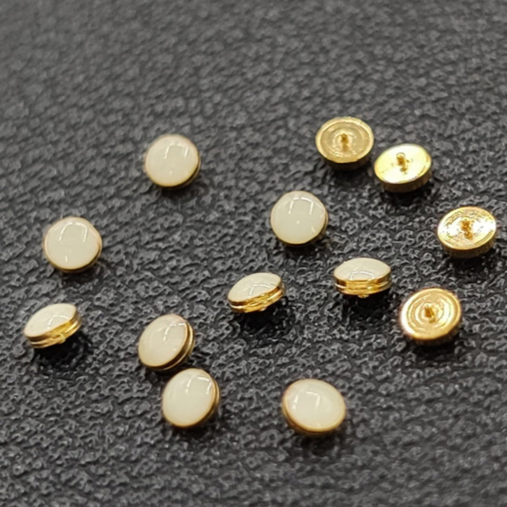 3pcs 2.3X0.4mm Gold Base Green Lume Pip Fit for RLX Submariner Watch Bezel