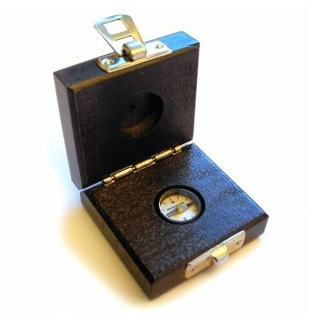 Swiss Bergeon 30103 Precision Compass in Hardwood Box 13mm Detecting Magnetism