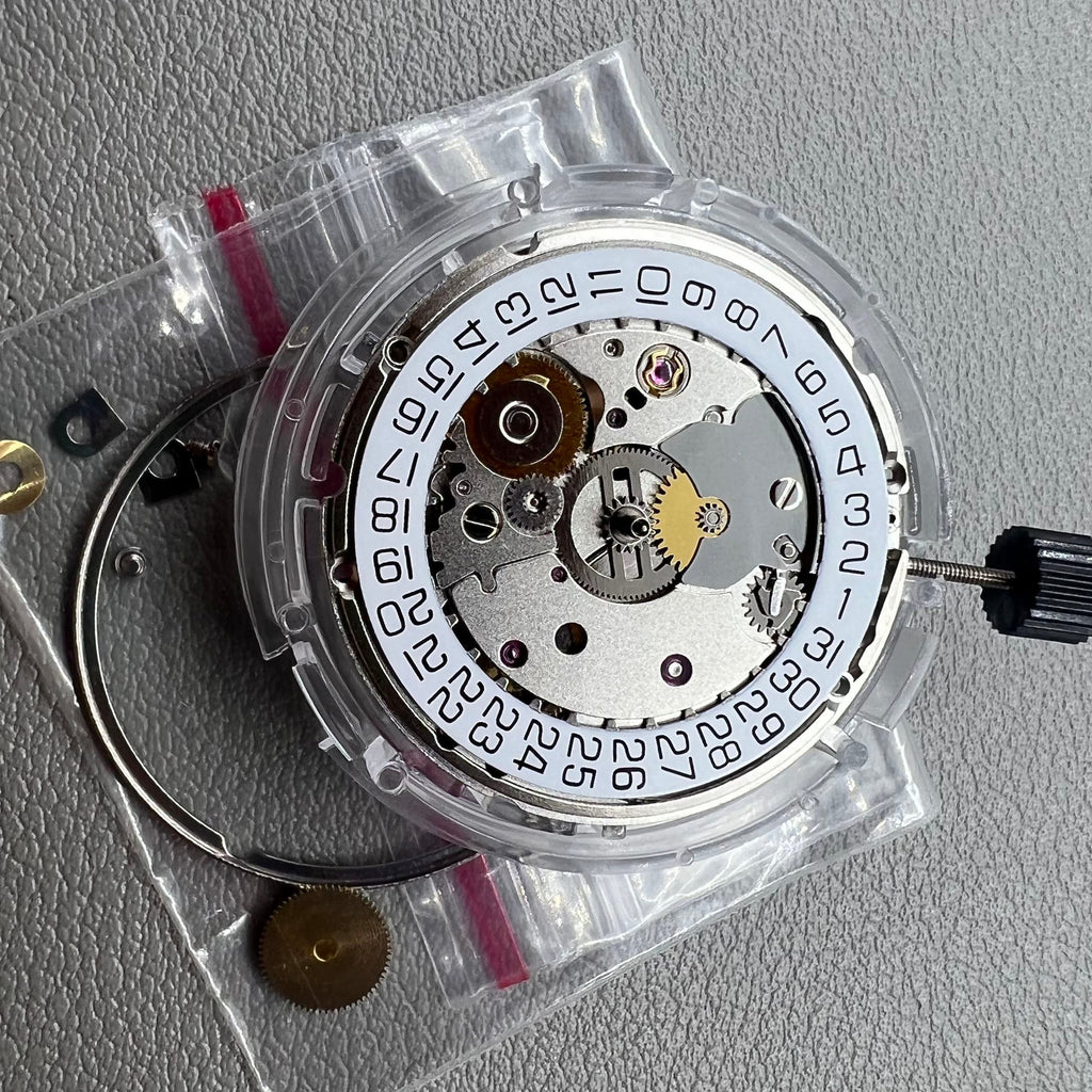 Seagull ST2130 Automatic Movement Silver Plated Clone for ETA 2824-2 Replacement