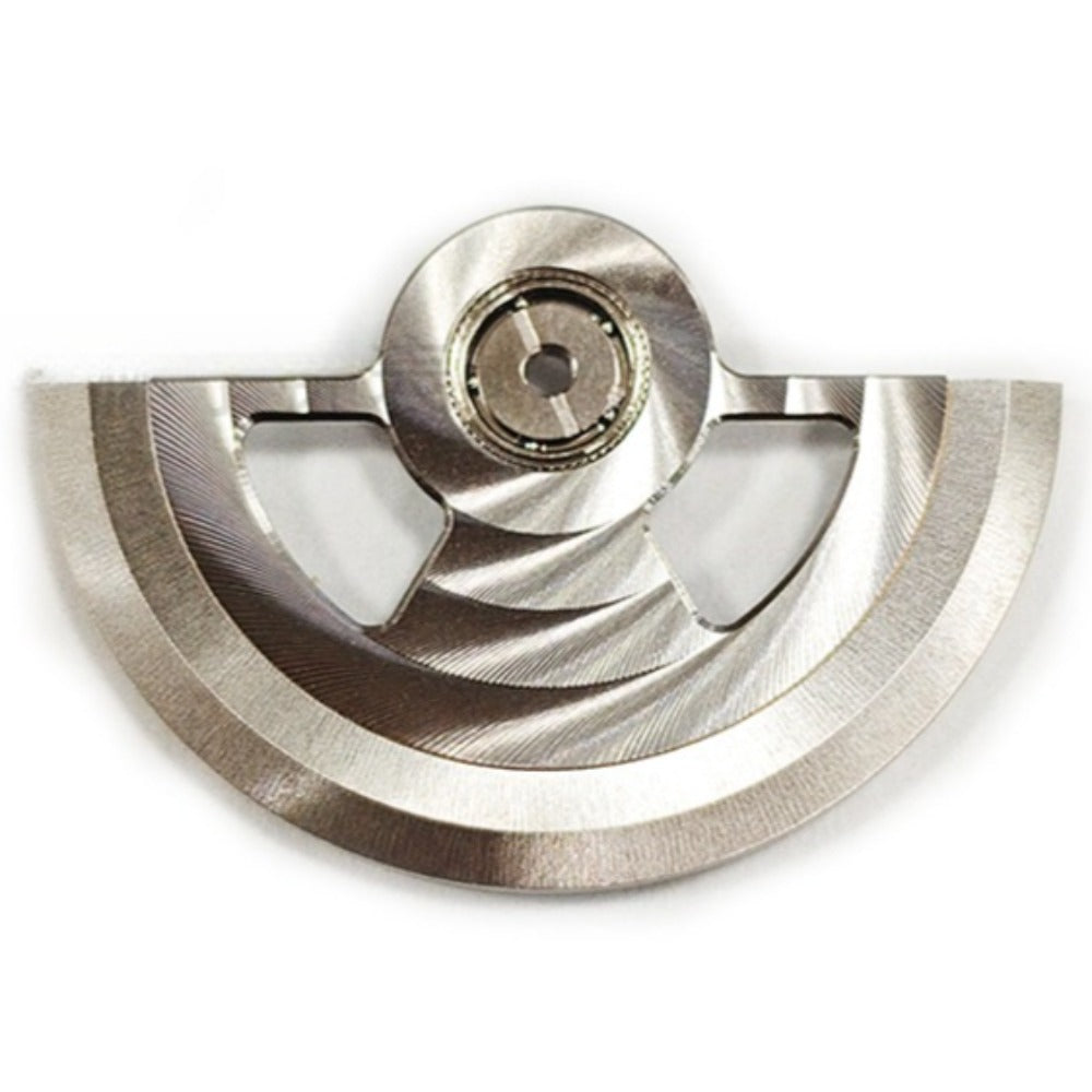 Silver Modified Hollow Rotor Oscillating Weight Fit for NH35 NH36 Movement