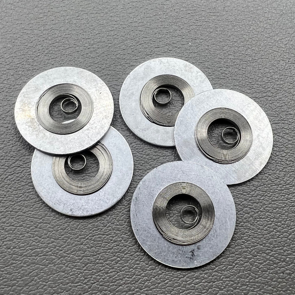 5 PIECES Silver Mainspring Generic Fit for Movement 7S26#180