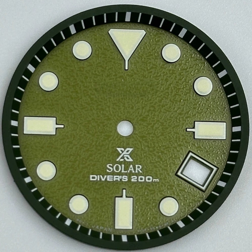 Green 29.8mm Diving Modified Datejust Green Luminous Watch Dial for VS42A