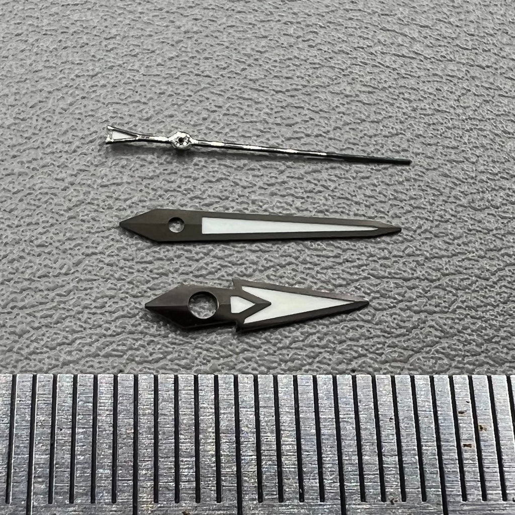 2 Sets/Pack C3 Green Luminous Watch Hands Set for NH36 NH35 Movement