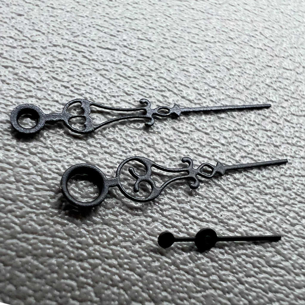 Black Floral Watch Hands for Seagull ST3600/ST3621/ETA6497/ETA6498 Movement