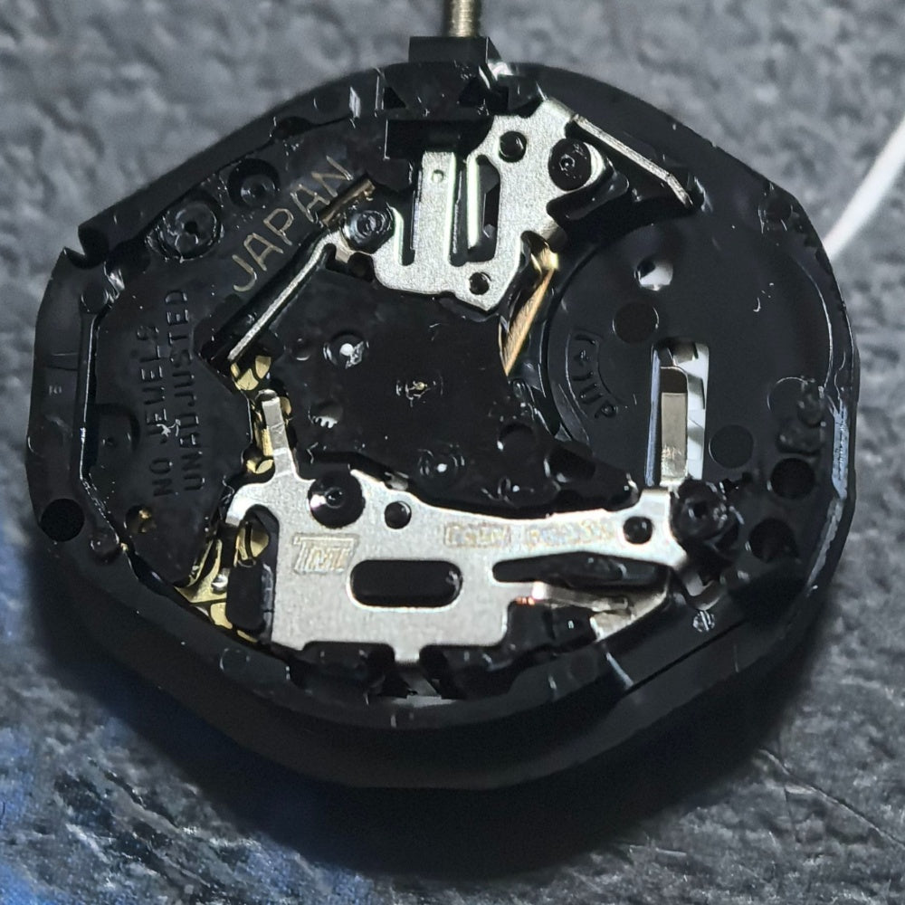 Japan Made TMI PC23A Quartz Movement 3 Hands Double Calendar Watch Part