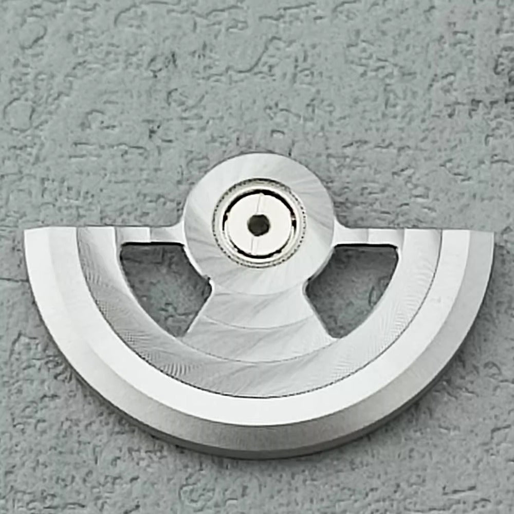 Silver Circular Pattern Rotor Oscillating Weight for NH34 NH35 NH36 NH38