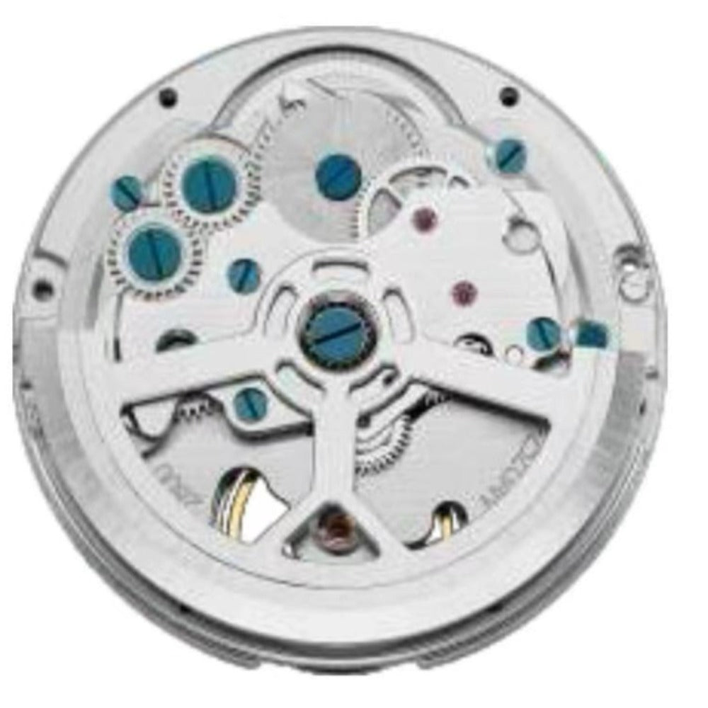 China Made Silver 2800 Automatic Mechanical 3 Hands Balance Wheel At 6 24 Jewls