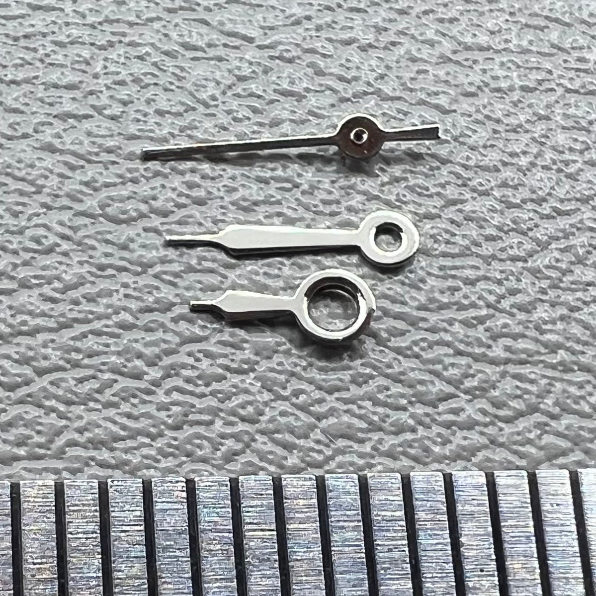 2 Sets/Pack Silver Set of Watch Hands for Miyota 2035 8mm/6mm/4mm Length NO.1226
