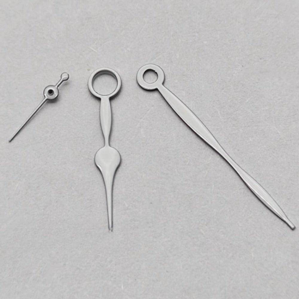 16.5x11.5x5mm Silver Watch Hands Set Fit for ETA6497 6498 ST3600 Movement