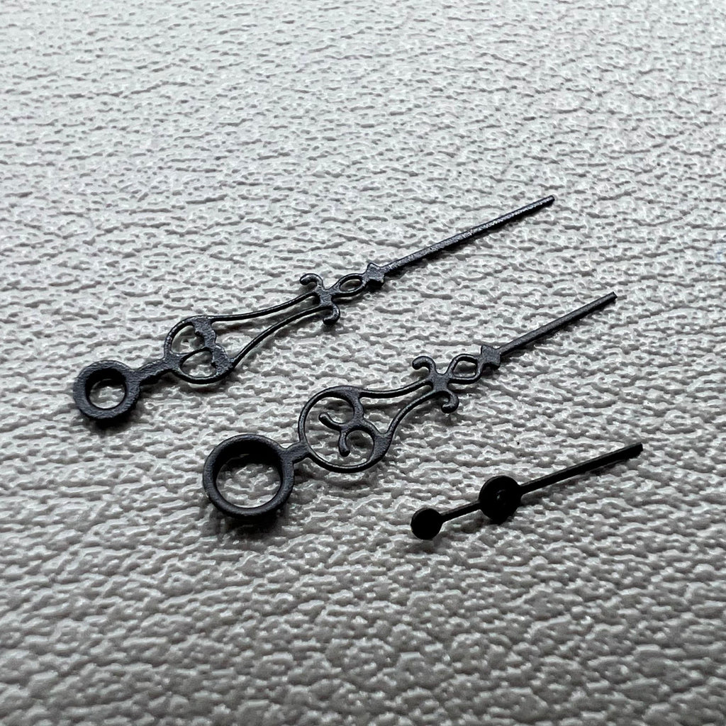 Black Floral Watch Hands for Seagull ST3600/ST3621/ETA6497/ETA6498 Movement