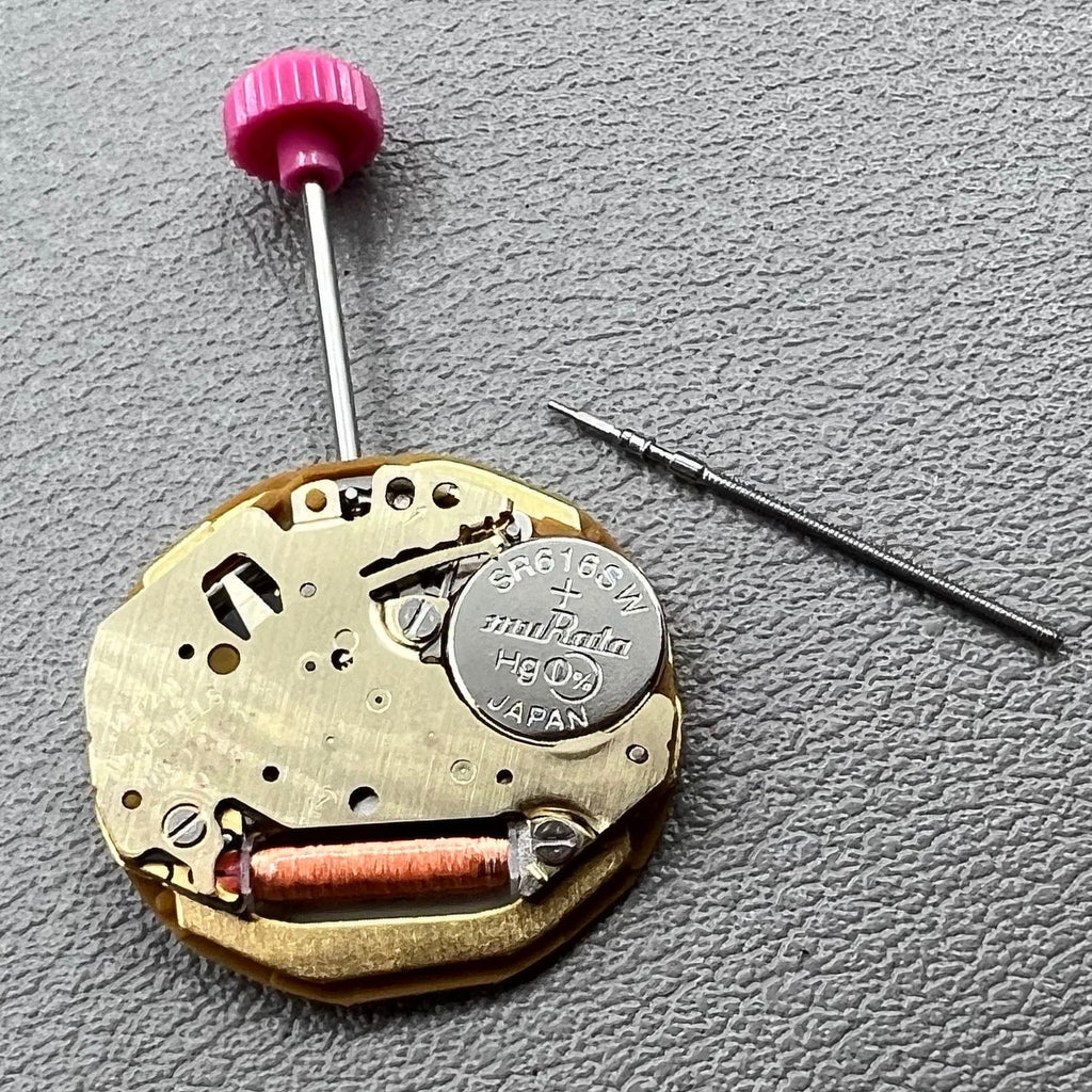Japan Miyota 9T15 Quartz Movement Date@6