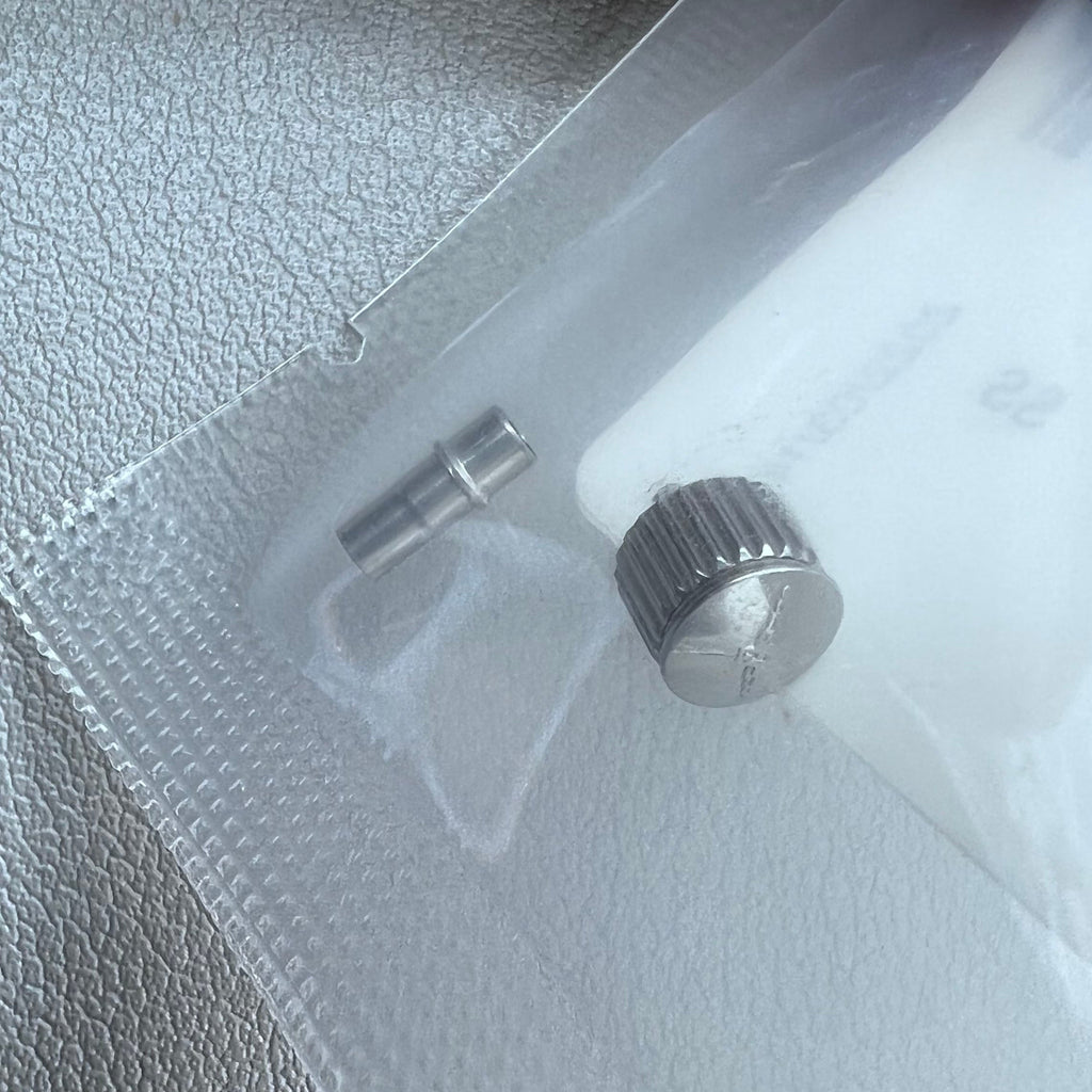 Replacement Silver Watch Crown Generic for Conquest L3.781 Watch Part