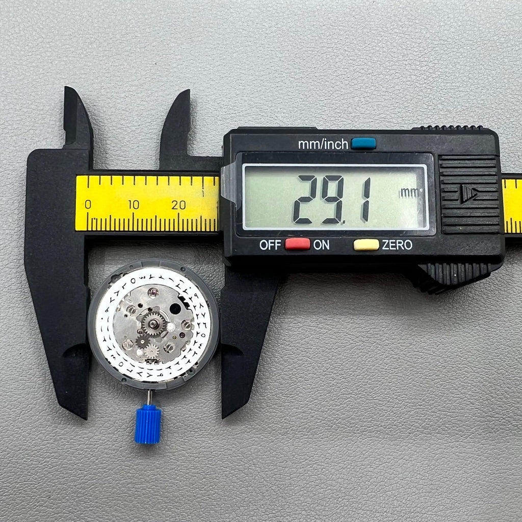 Seiko NH34 Automatic Mechanical GMT Movement Hacking Seconds Arabic Date@3