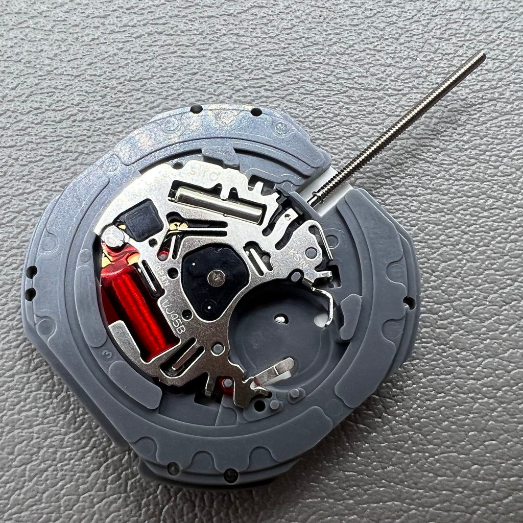 Japan Hattori Epson VJ45 VJ45B Watch Quartz Movement Date@6, Day 12