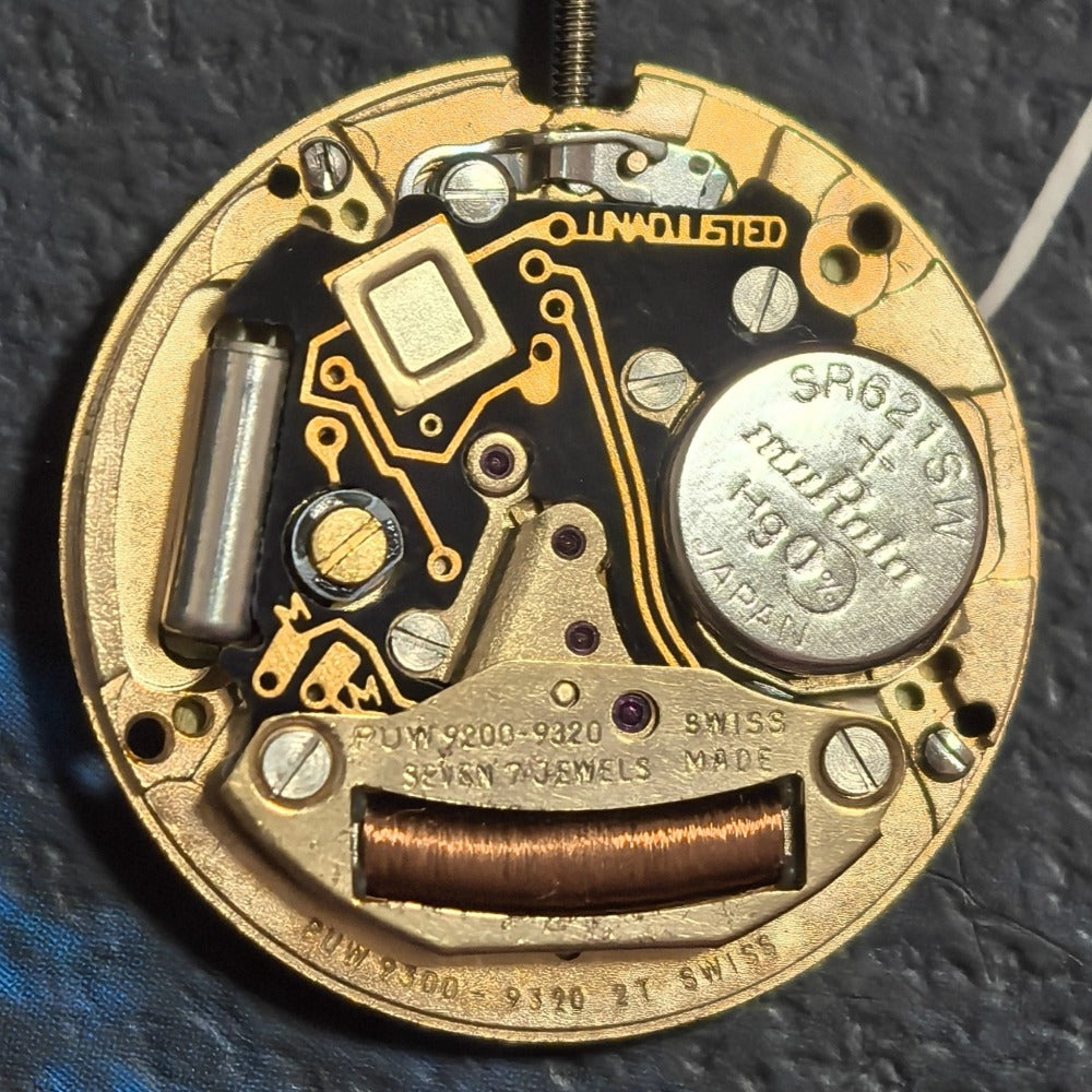 Swiss Made Golden 9200-9320 Quartz Movement 2 Hands Watch Part