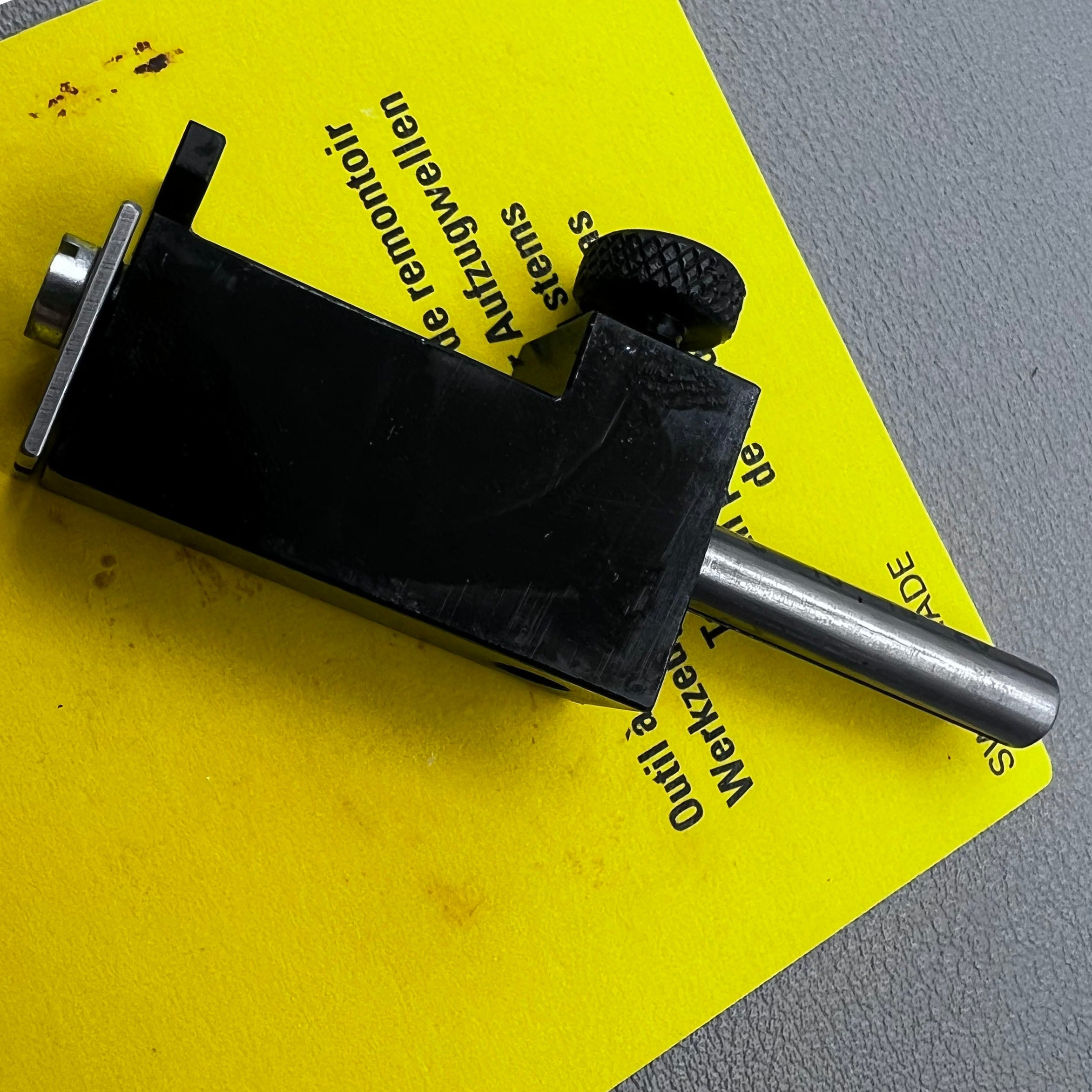 Swiss Bergeon 2002 Tool for Shortening Winding Stems