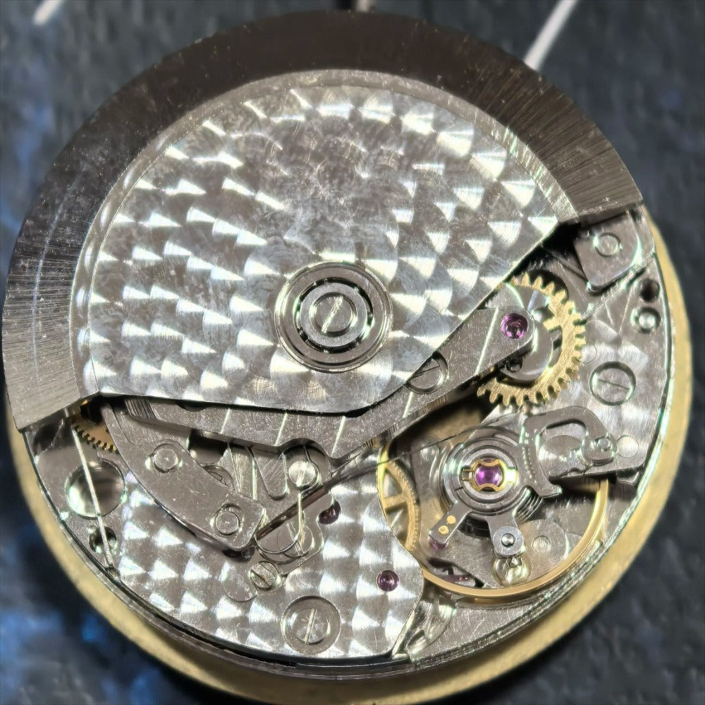 China Made Dandong 7750 Mechanical Movement Date At 3 Black Disk
