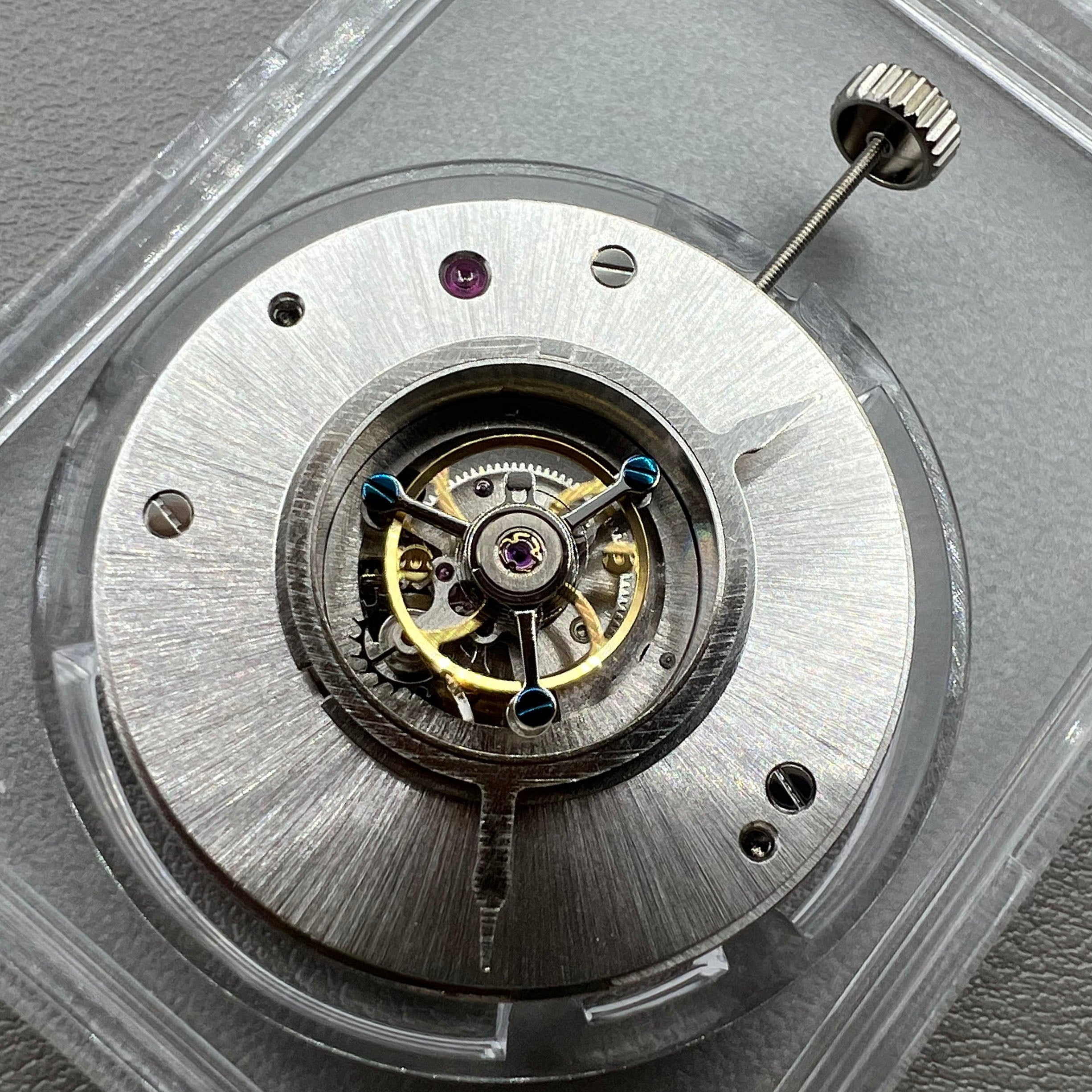 Hangzhou 3JZ0E Tourbillon Automatic Mechanical Movement 2 Hands