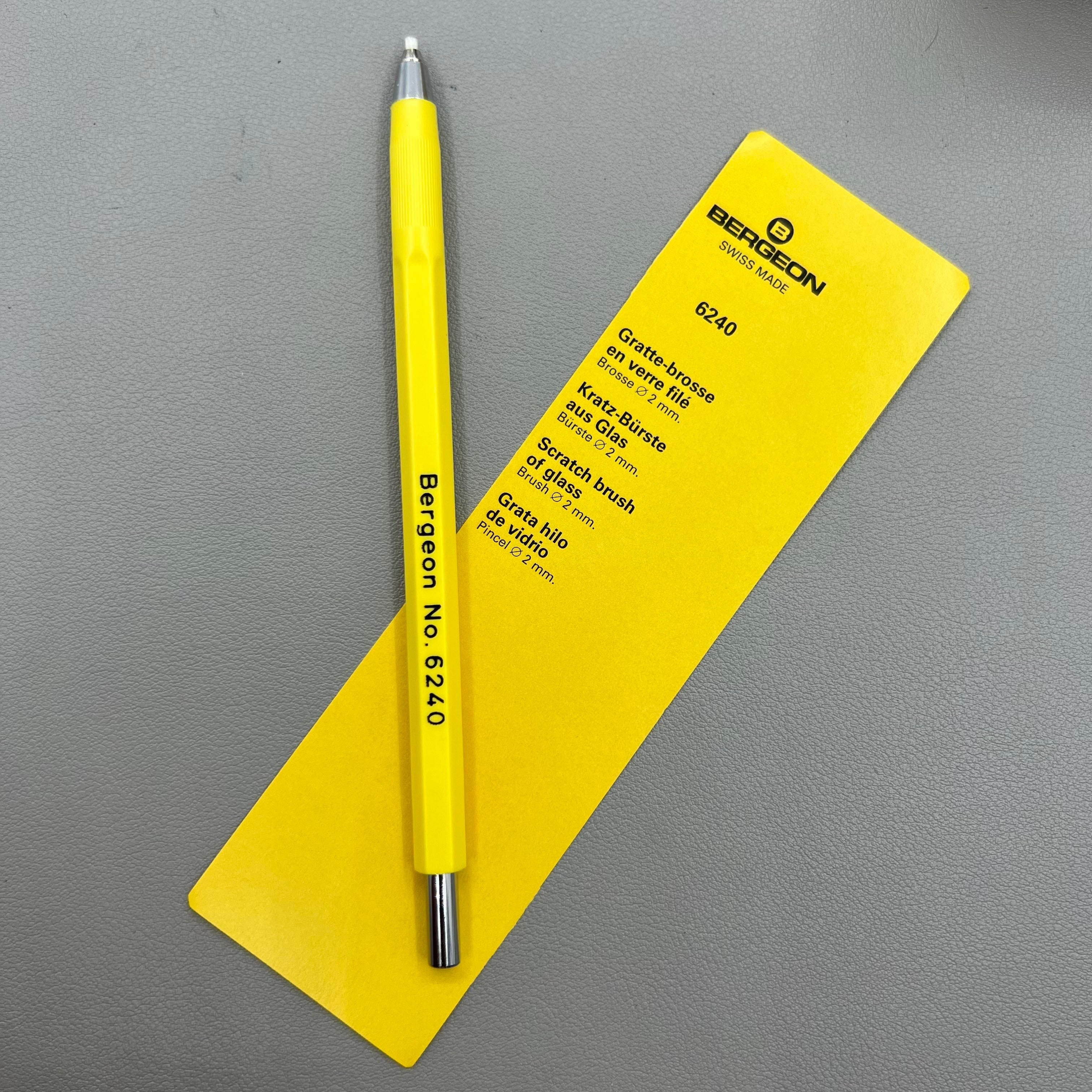 Swiss Tool Bergeon 6240 Glass Fibre Scratch Brush of Glass Pencil