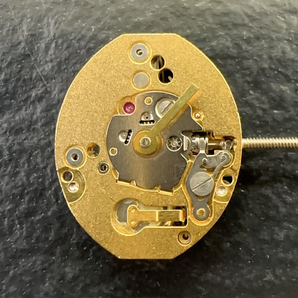 Swiss Made ETA980.003 Quartz Movement 2 Hands Watch Part Blue Circuit Board