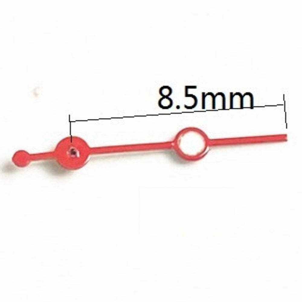3pcs 8.5mm Red with Lume Watch Hands for Lady Seagull ST6 Automatic Mechanical