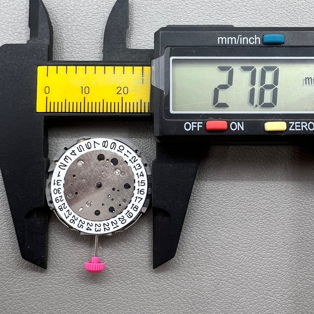 Japan Miyota JS25 Quartz Movement Small Second At 3/6/9