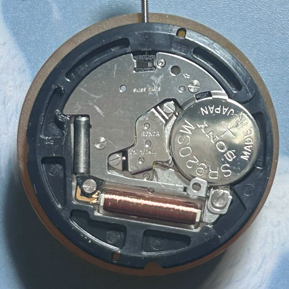 Dissembled Swiss Ronda 515B Quartz 3 Hands Double Calendar Date At 6
