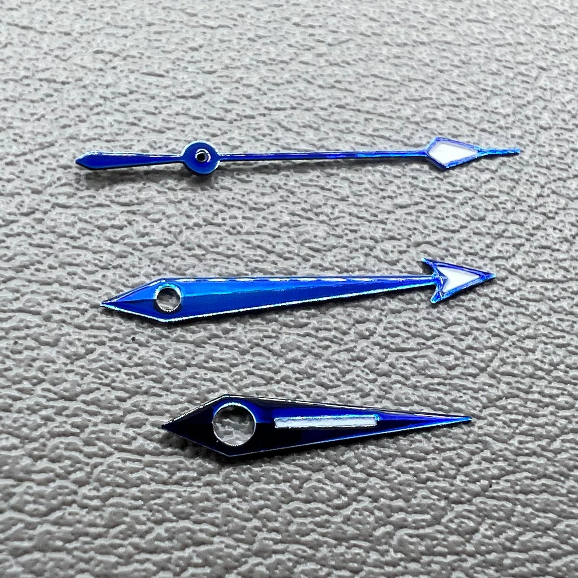 18.5X15.1X10.9mm Modified Blue Lume Watch Hands Set for ETA2836 2824 2892A2