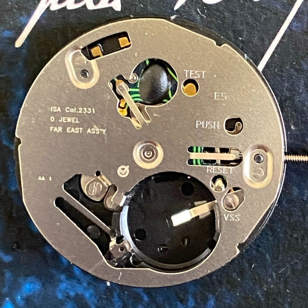 Swiss Made ISA 2331 Quartz Movement 3 Hands Date At 3 Watch Part