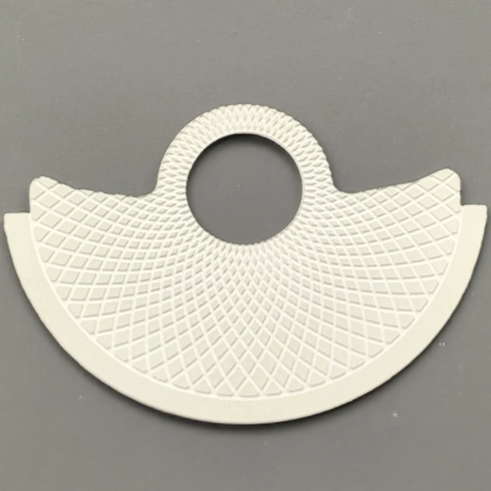 Silver Snake Scale Rotor Oscillating Weight Overlay Fit for NH35 NH36 7S26 4R35