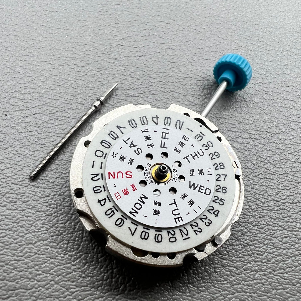 Japan Miyota 6T51 Silver Plated Automatic Mechanical Movement