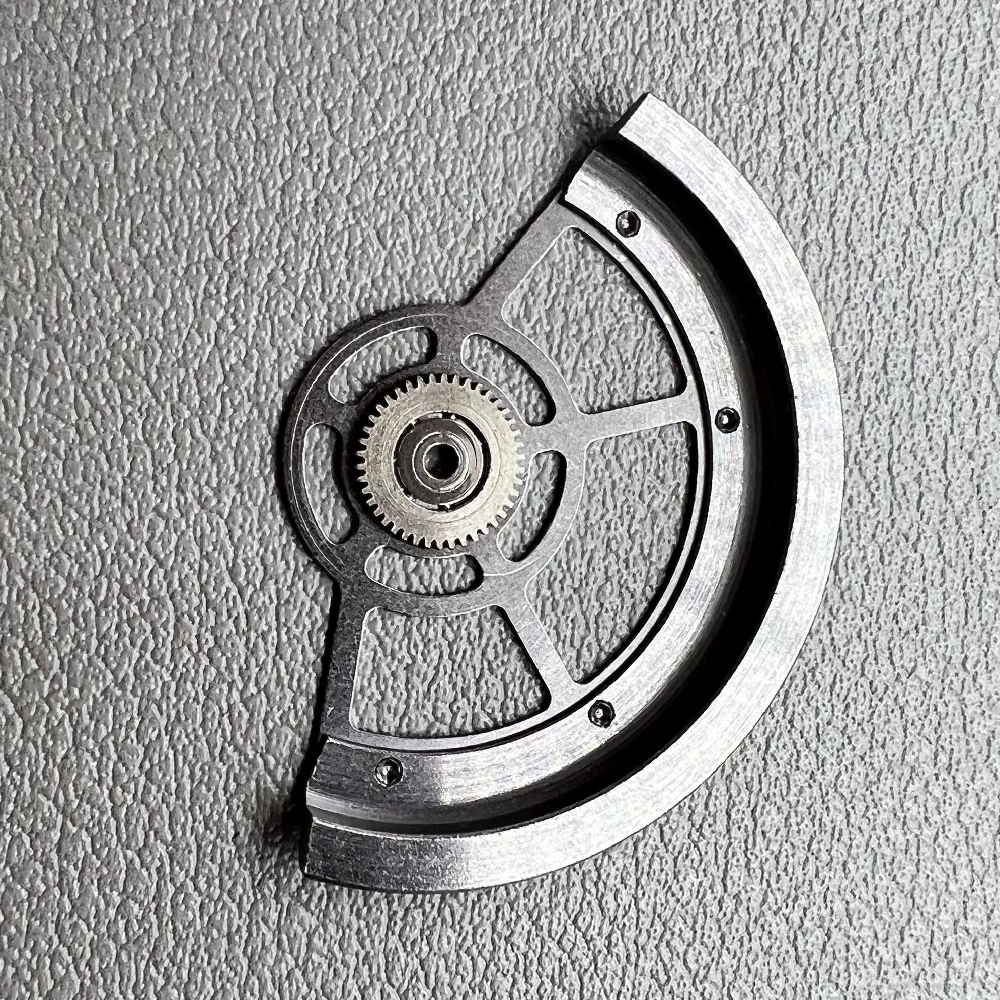 Black Hollow Rotor Oscillating Weight fit for SL4802 Mechanical Movement
