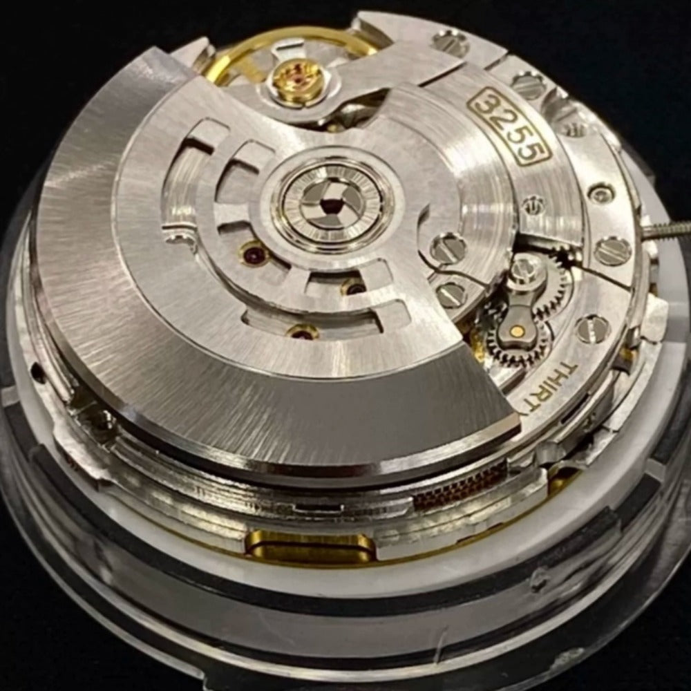 China Made 3255 Automatic Mechanical Movement Double Calendar Narrow Disk