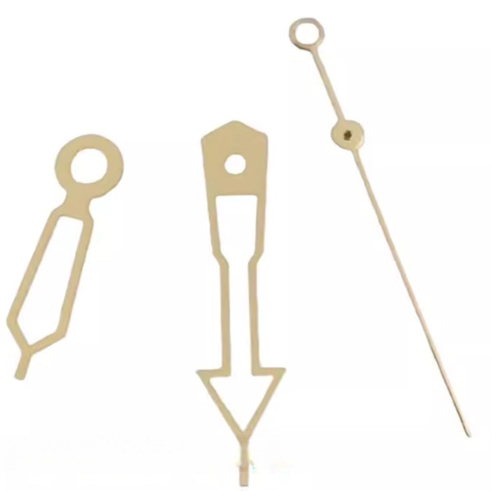 8mmx12mmx12.5mm Golden Trim Lume Watch Hands Set for NH34 NH35 NH36 NH38 NH39