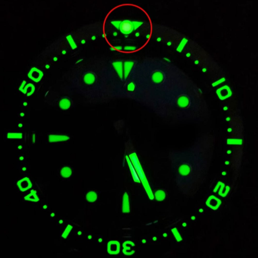 3pcs Green Luminous Pip Watch Bezel Beads Fit for RLX Submariner Watch Bezel