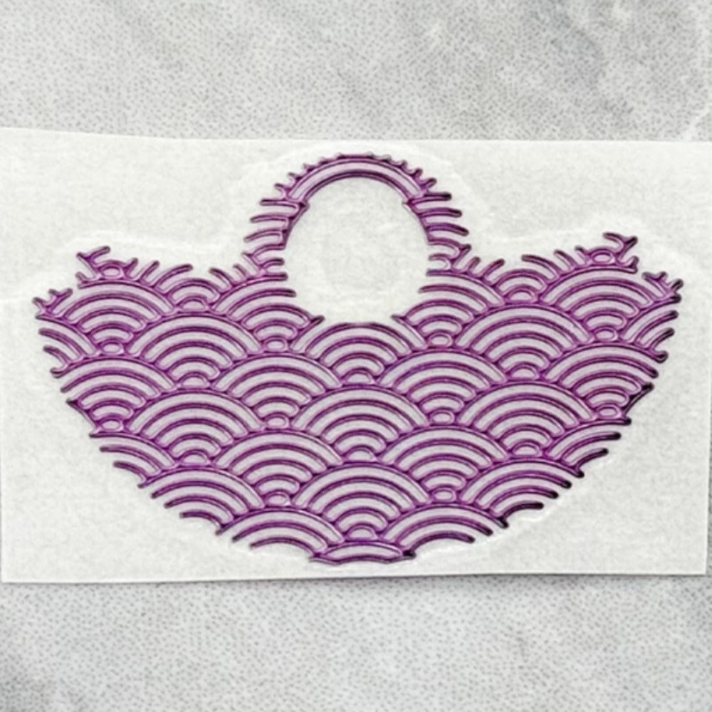 Purple Modified Wave Up Slice Rotor Oscillating Weight Overlay Fit for NH35 NH36