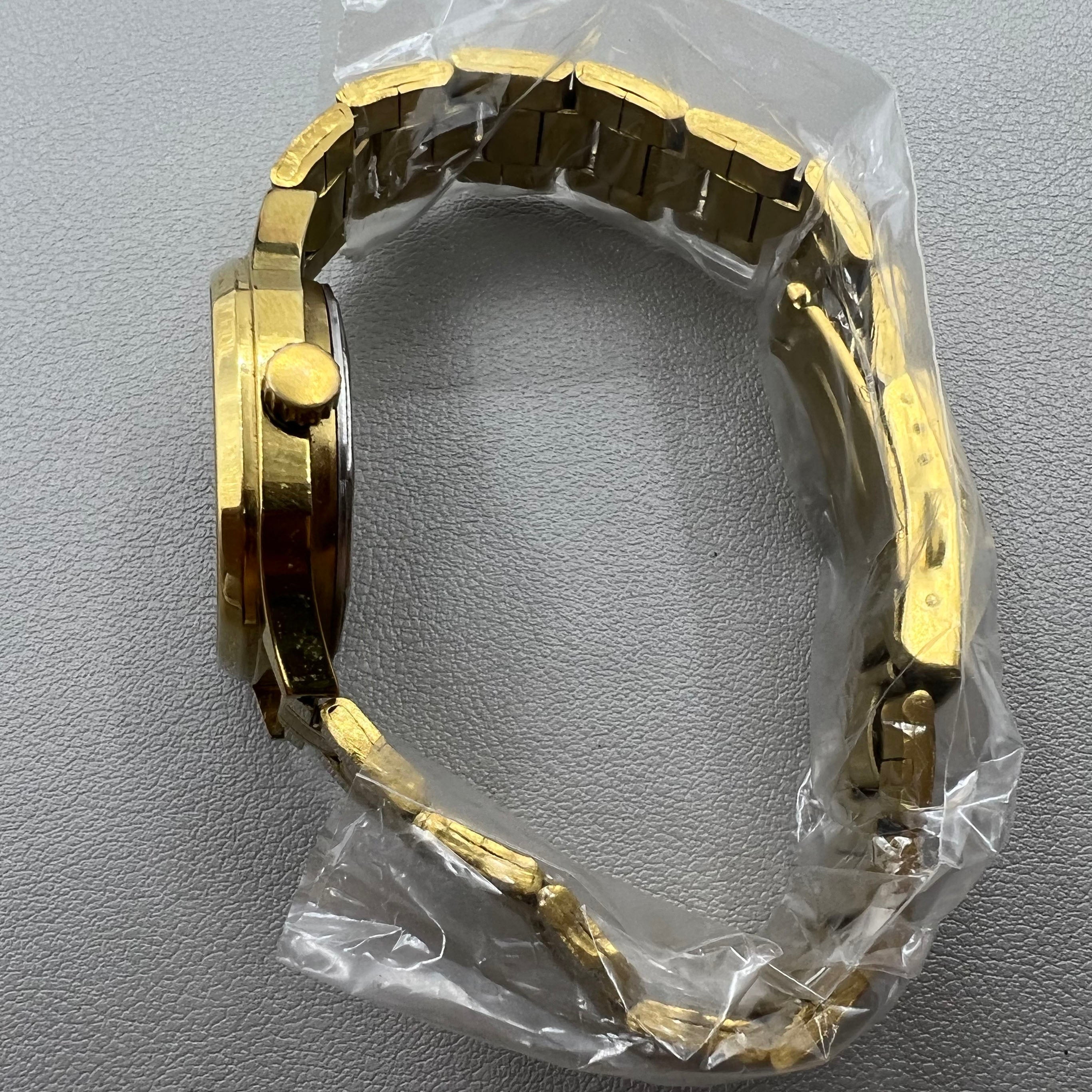 33mm Shanghai Manual Mechanical Watch Golden Nail Square Case 17 Jews