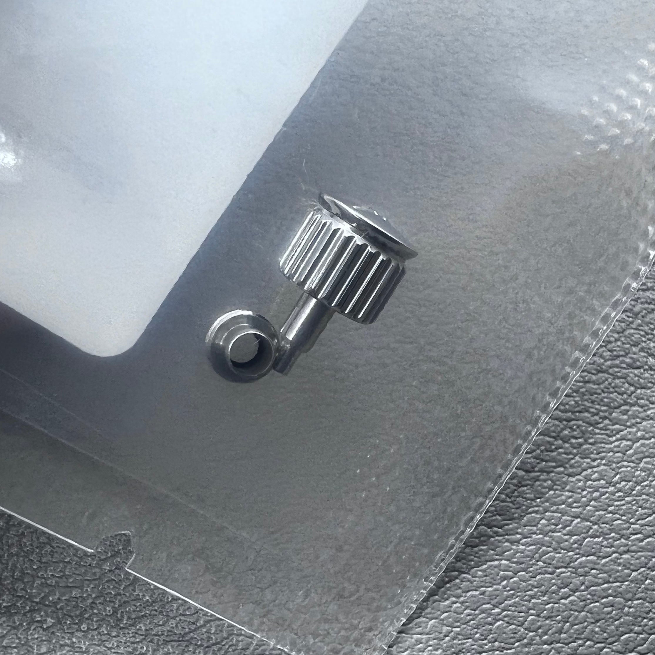 Replacement Silver Watch Crown Generic for Conquest L3.785