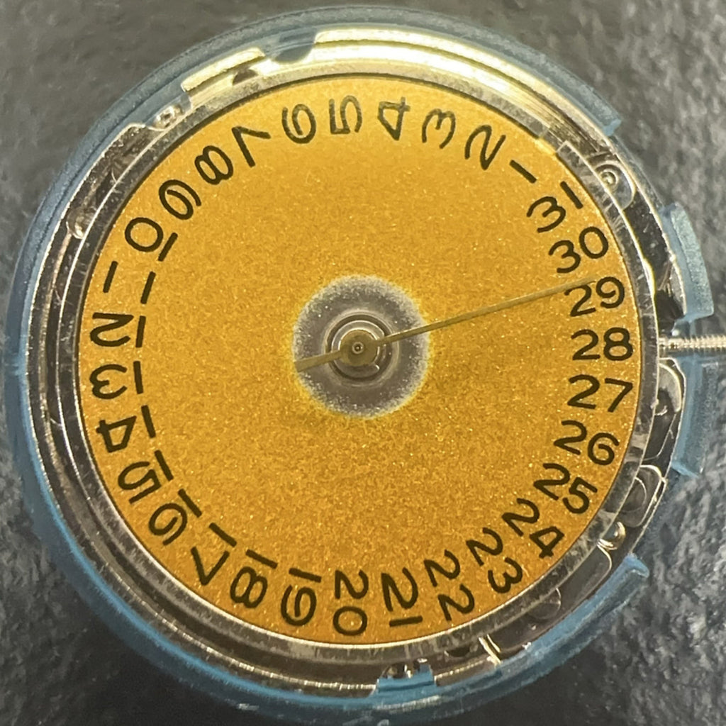 China Made Tianjin Seagull 2813 Mechanical Single Calendar Small Golden Disk