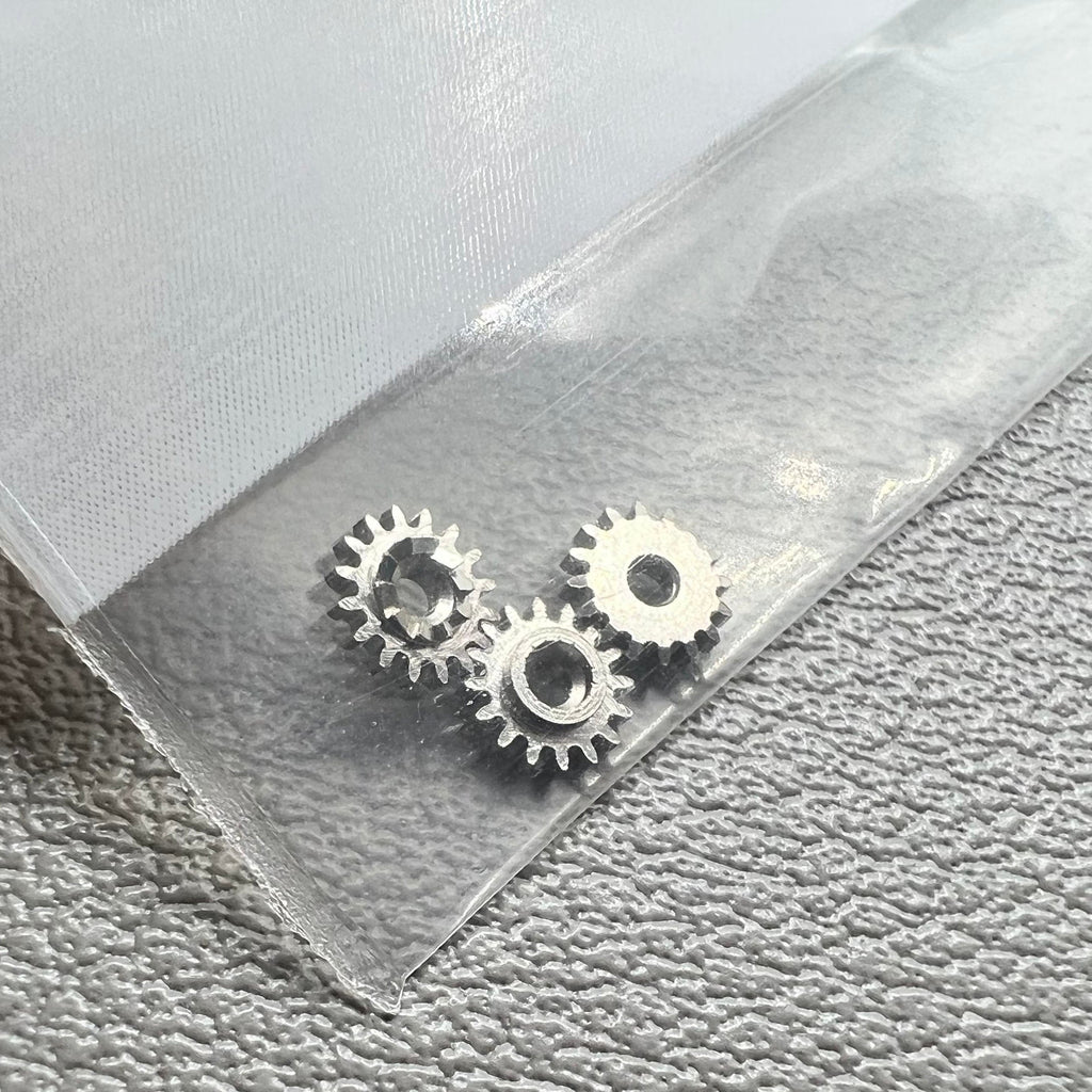 3 PIECES Silver Winding Pinion Generic for Movement China Made Shanghai 7120