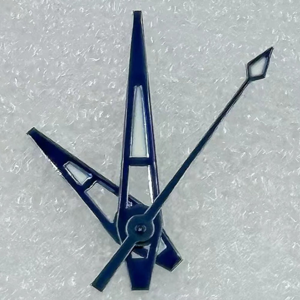 Green Lume Dark Blue Big Arrow Watch Hands for NH35/36 NH38 NH72 NH70