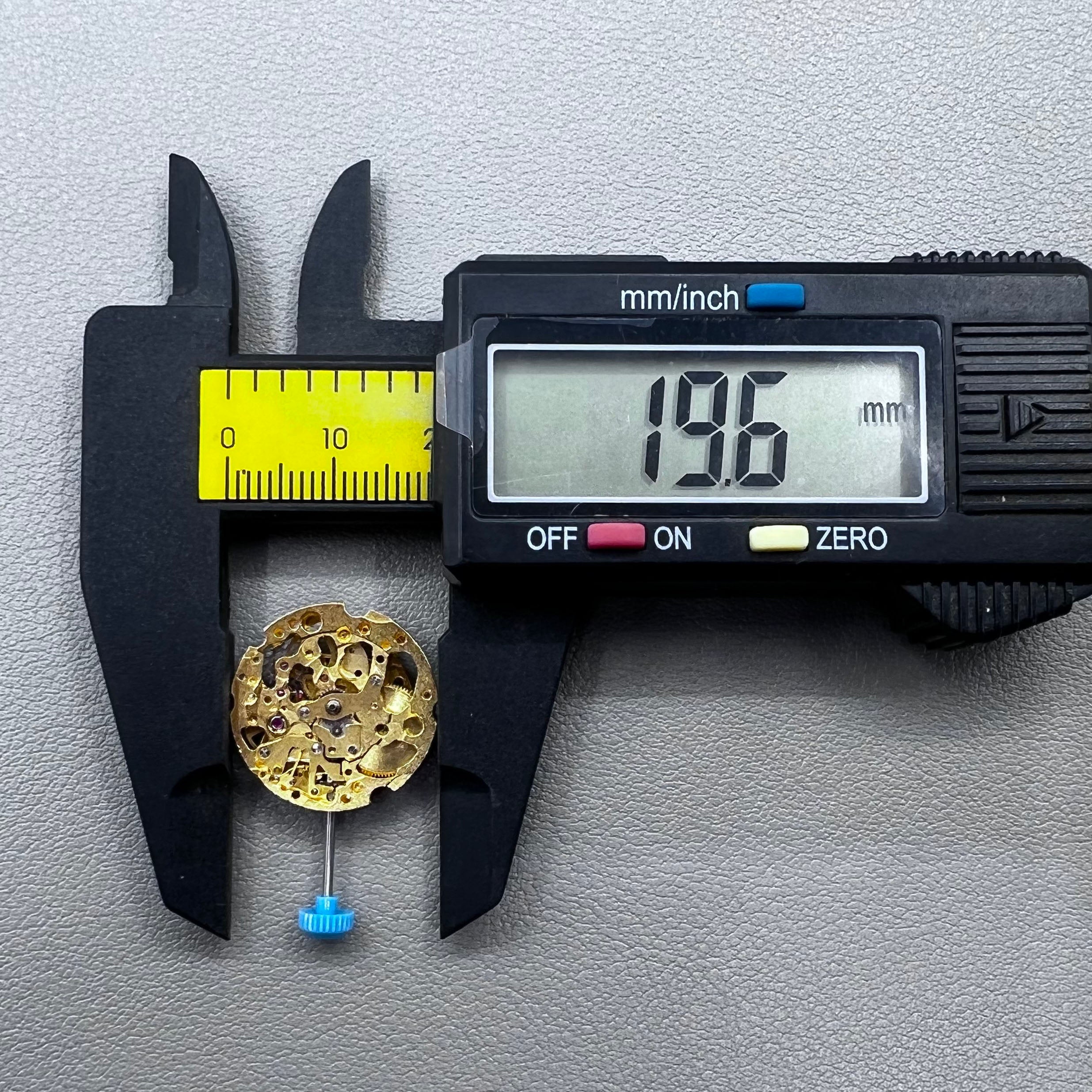 Japan Miyota 6T33 Golden Hollow Hand-winding Mechanical Movement 3 Hands
