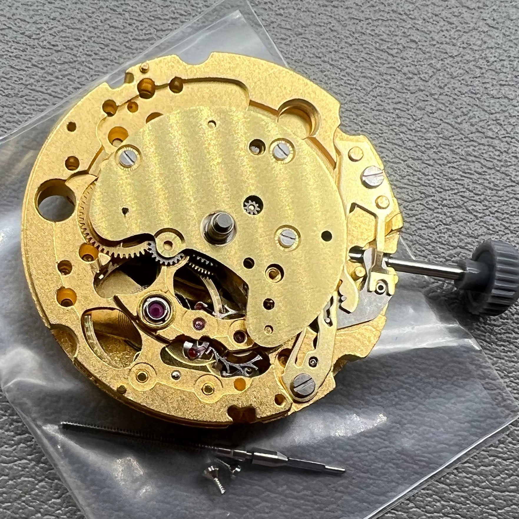 Japan Miyota 82S7 Golden Plated Japan Automatic Mechanical Movement