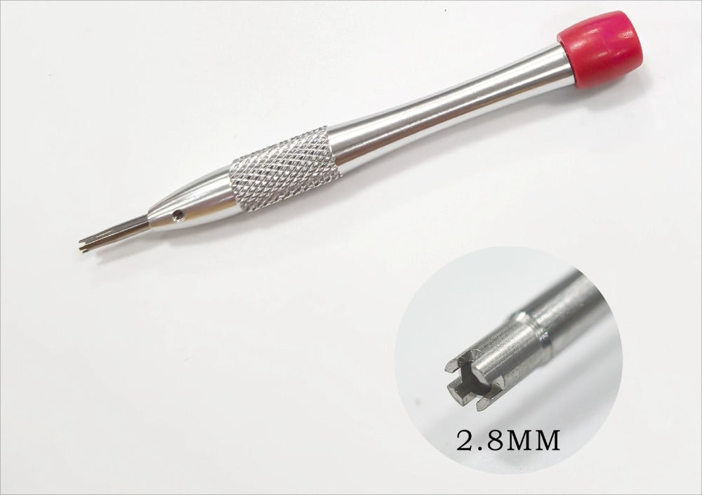 2.8mm 4 Prongs Watch Bezel Cover Remove Screwdriver for Richard Miller