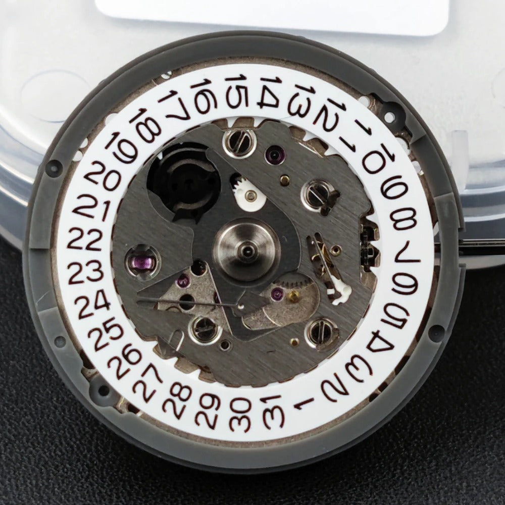 Modified NH35 Mechanical  Left-Handed Date At 9 Single Calendar Watch Part