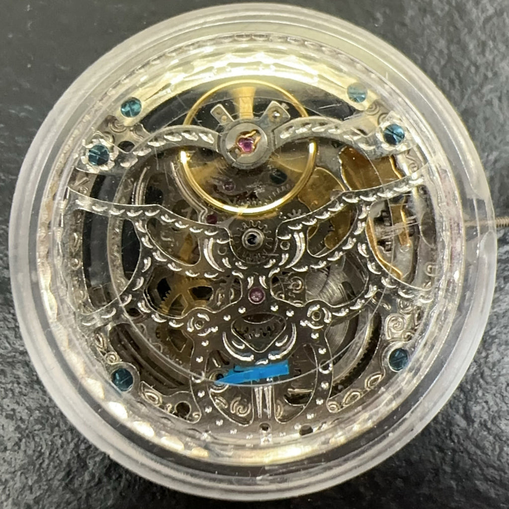 Silver Hollow China Made Liaocheng Automatic Machanical Small Second At 6