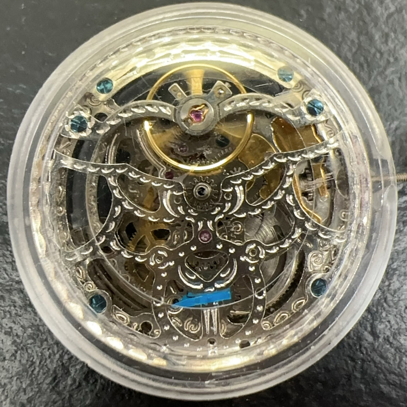 Silver Hollow China Made Liaocheng Automatic Machanical Small Second At 6