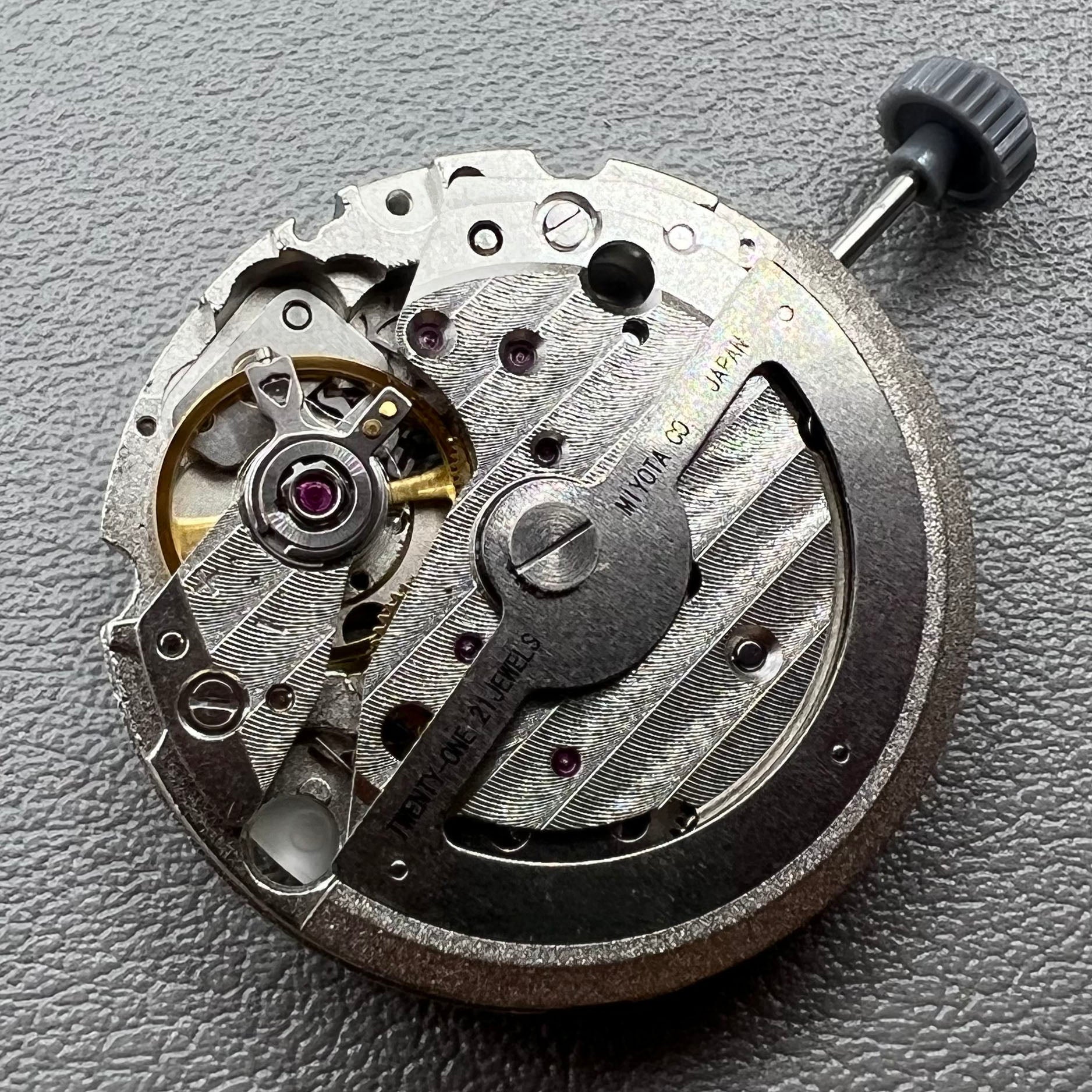 Japan Miyota 8218 Automatic Mechanical Movement 2 Hands